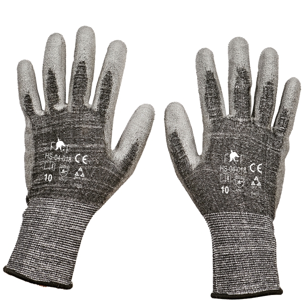 PAIR FF HS-04-018 GLOVES CUT 5 10