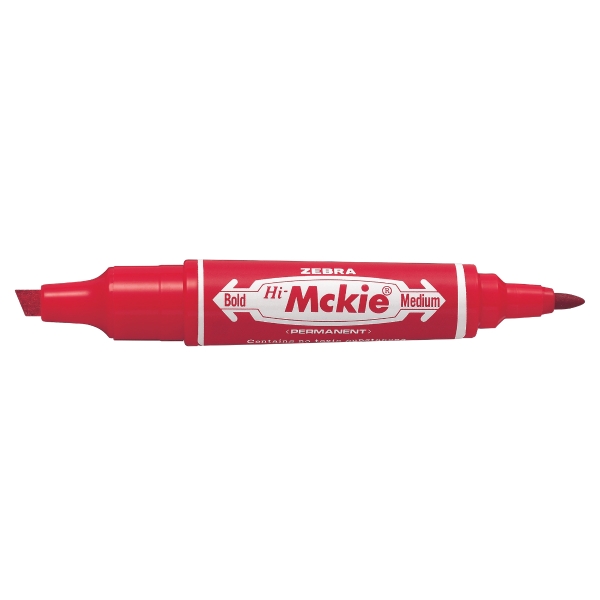 ZEBRA MO150 HI-MCKEE TWIN TIP MARKER BLK