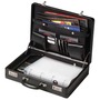 PIERRE 6332-10 ATTACHE BRIEFCASE BLACK