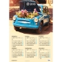 AJASTO MIDI YEARLY WALL CALENDAR 520X740