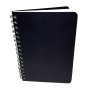 NOTEBOOK 160 PAGES RULED WIRED BLACK