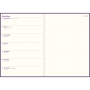 AJASTO NOTE DIARY A5 PURPLE