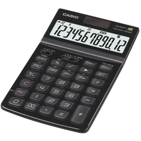 Calculadora de secretária CASIO JW-200TV 12 digitos cor preta