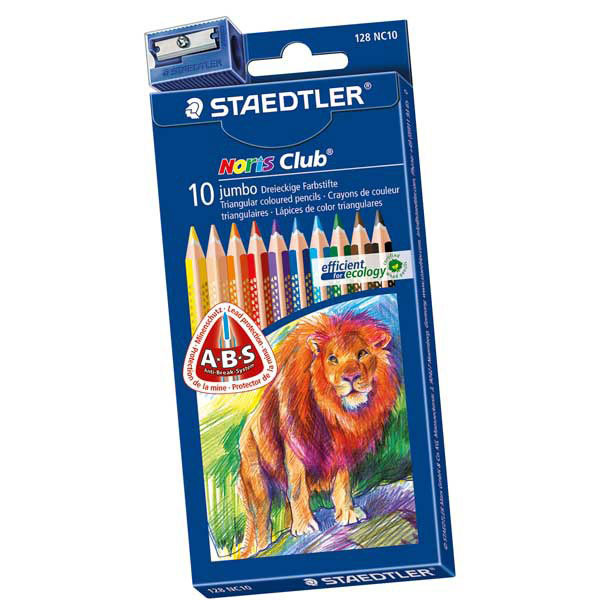 PK10 STAEDTLER NORIS 128 NC10 PENCIL ASS