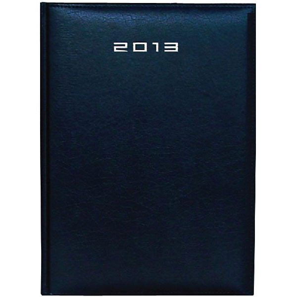 Agenda de secretária CONDOR EXCEL semana vista vertical, 200 x 270 mm. Cor preto